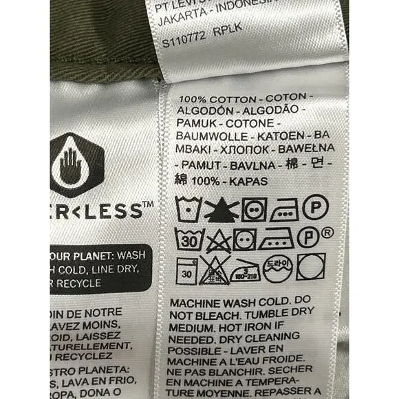 Levi's Premium ICONIC JUMPSUIT military green olive Women’s Size L NWT